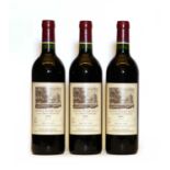 Chateau Duhart Milon, 4eme Cru Classe, Pauillac, 1990, three bottles