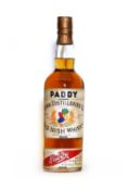 Paddy, Old Irish Whiskey, Cork Distilleries Co., 1960s bottling, 26 2/3 fl. ozs, one bottle