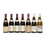Assorted Burgundy: Santenay, Domaine Lequin Roussot, 1983, three bottles and four various others