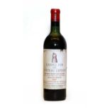 Chateau Latour, 1er Cru Classe, Pauillac, 1957, one bottle