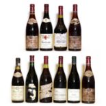 Assorted Rhone: Cornas, Domaine Auguste Clape, 1996, one bottle and nine various others