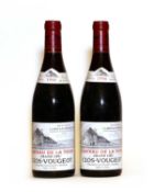 Clos-Vougeot, Grand Cru, Chateau de la Tour, 1990, two bottles