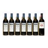 Chateau Cap de Faugeres, Cotes de Castillon, 2000, six bottles and one various other