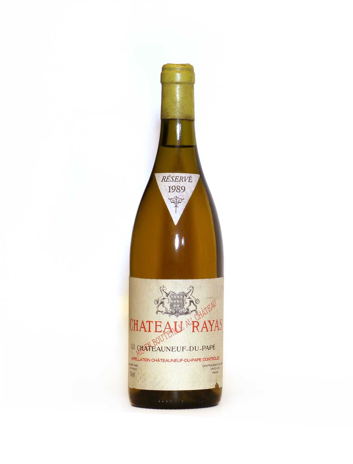 Chateauneuf-du-Pape Blanc, Chateau Rayas, 1989, one bottle