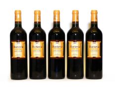 Chateau Hortevie, St Julien, Cru Bourgeois, 2005, five bottles