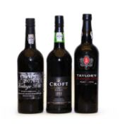 Croft, Vintage Port, 1977, one bottle and two various others