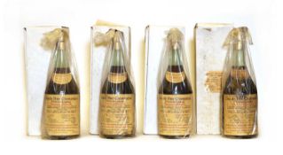 Maurice Gourry, Domaine de Chadeville, Grand Fine Champagne Cognac, 1960s bottling, four bottles