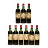 Chateau Ducru Beaucaillou, 2eme Cru Classe, St Julien, 1970, nine bottles