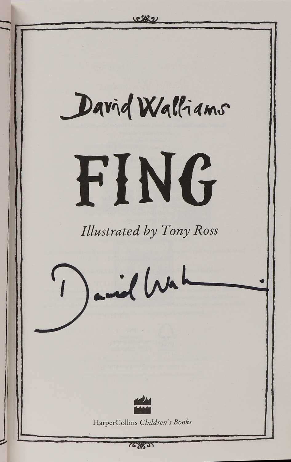 A collection of nine signed David Walliams books, - Image 3 of 4