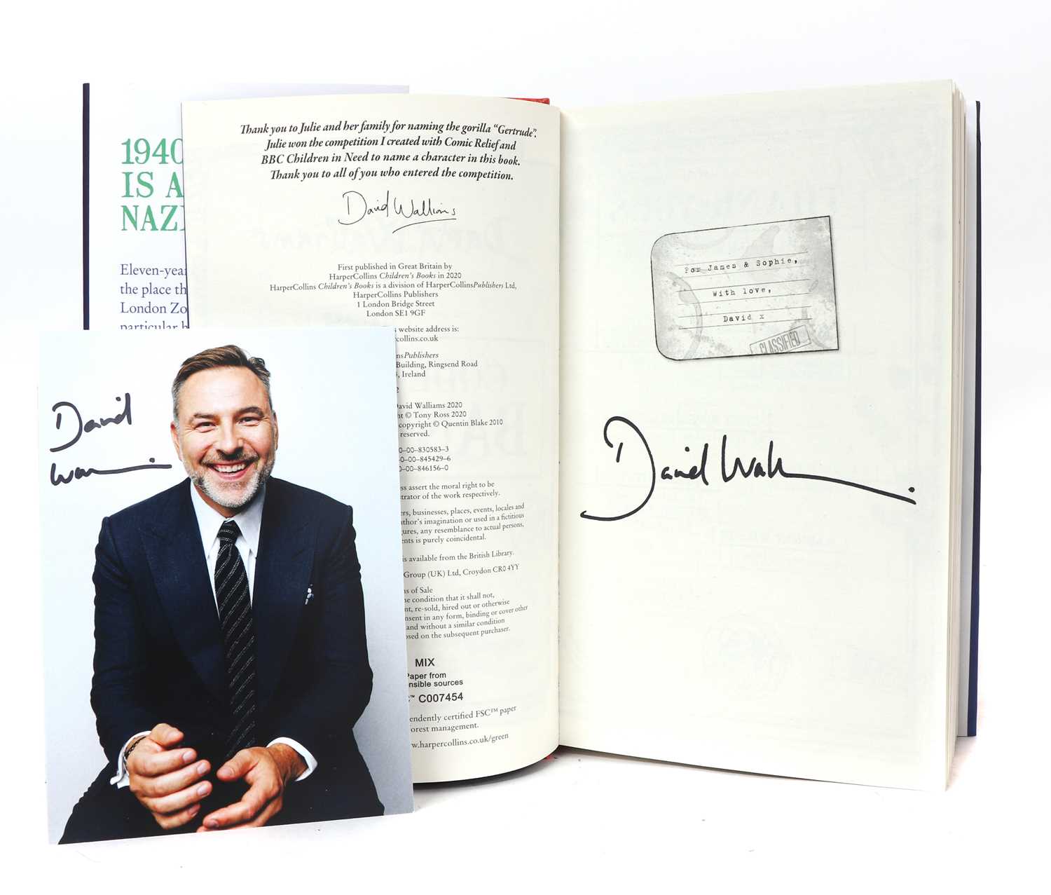 A collection of nine signed David Walliams books, - Image 4 of 4