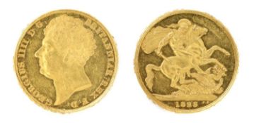 Coins, Great Britain, George IV (1820-1830),