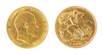 Coins, Great Britain, Edward VII (1901-1910),