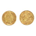 Coins, Great Britain, Edward VII (1901-1910),