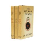 TOLKIEN, J R R: The Lord of the Rings, Three volumes. George Allen and Unwin, first editions,