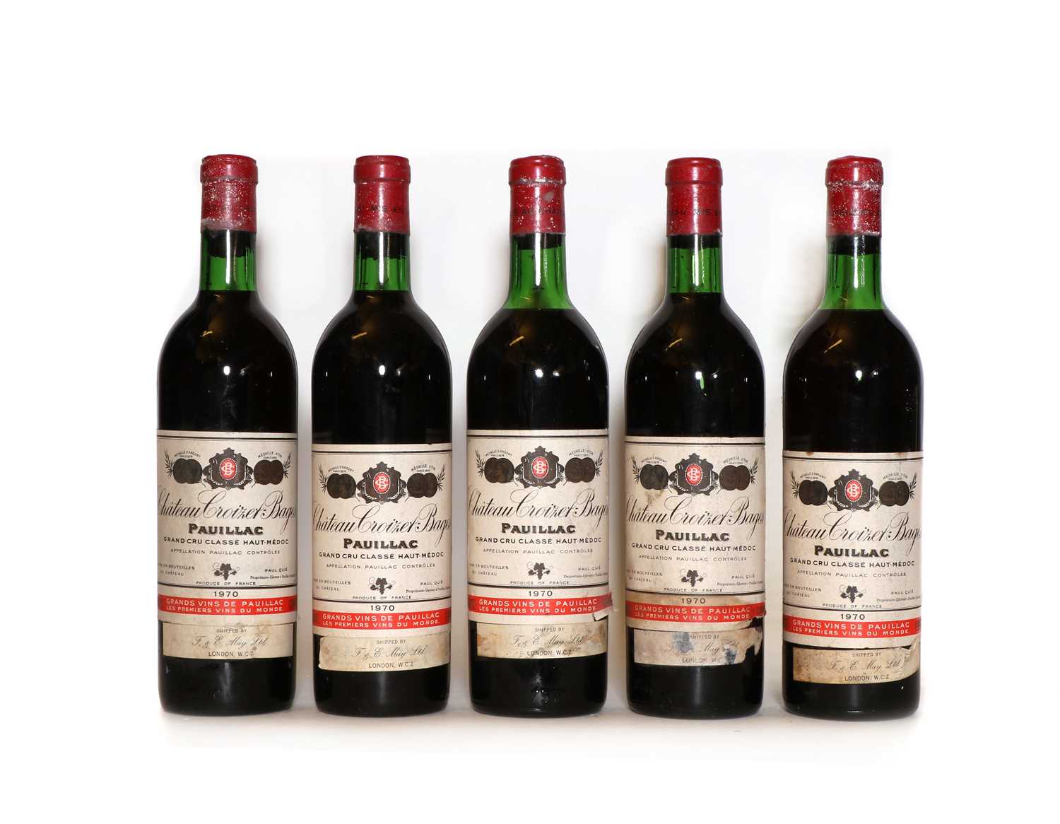 Chateau Croizet-Bages, Pauillac, 1970, (5)