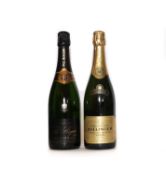 Assorted champagne: Bollinger, Grande Annee, Ay, 1988, one bottle and one various other (2)