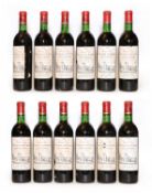 Chateau de Carles, Cotes de Fronsac, 1970, (12)