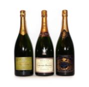 Assorted Champagne: Laurent Perrier, NV, one magnum and two various others (3 magnums)