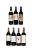 Assorted Red Bordeaux: Chateau Leoville Barton, 1977, one bottle and six various others (7)