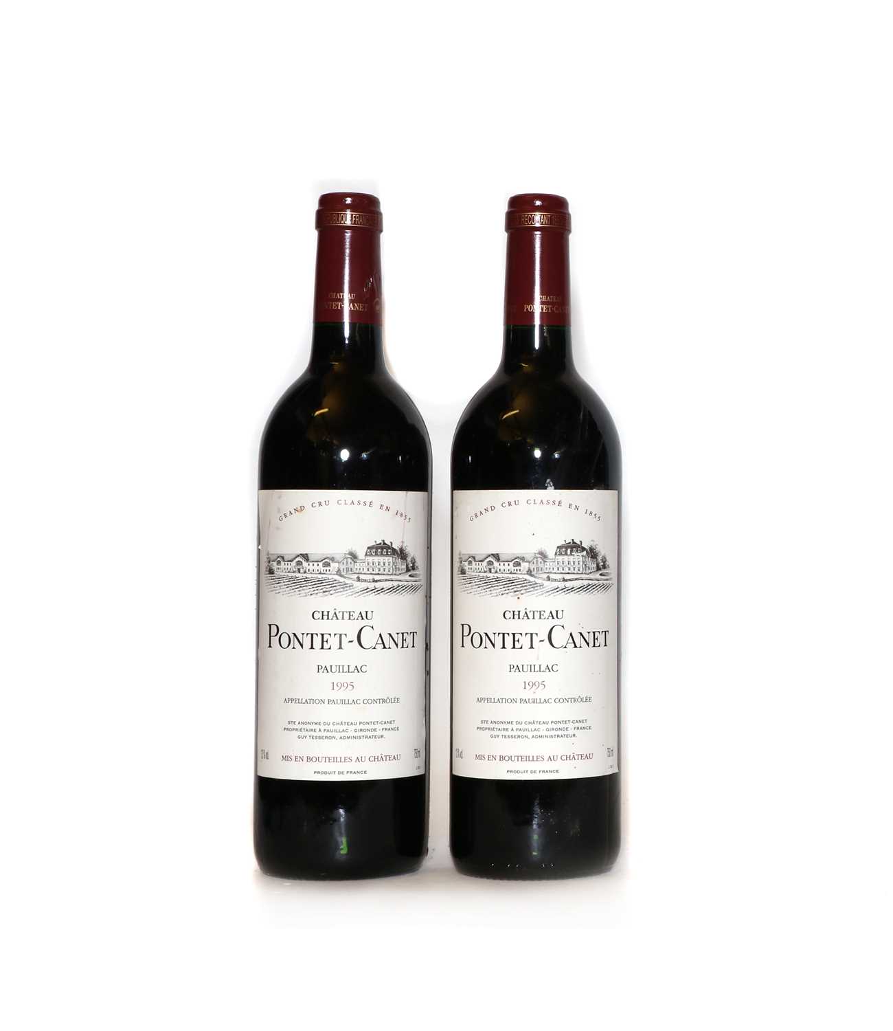 Chateau Pontet Canet, 5eme Cru Classe, Pauillac, 1995, (2)