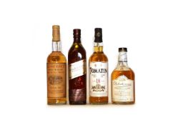 Assorted Whisky: Tomatin, Highland Single Malt, Aged 18 Years, one bottle and 3 various others (4)