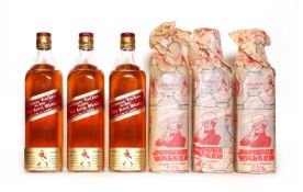 Johnnie Walker, Red Label, Old Scotch Whisky, 1960s bottling, (6, boxed)