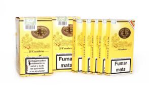 Fifty Jose L Piedra Cuban cigars, comprising 10 sleeves of five cigars each, 44 ring gauge