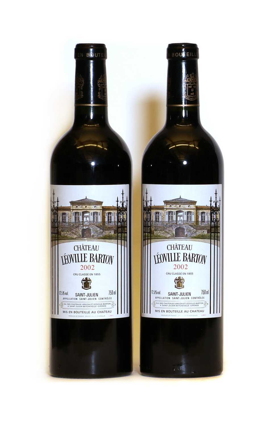 Chateau Leoville Barton, 2eme Cru Classe, Saint Julien, 2002, (2)