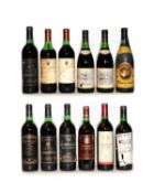 Assorted Spanish: Rioja Reserva, Marques de Murrieta, 1984, two bottles and ten various others (12)