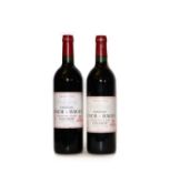 Chateau Lynch Bages, 5eme Cru Classe, Pauillac, 1988, (1) and 1998, (1)