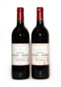 Chateau Lynch Bages, 5eme Cru Classe, Pauillac, 1989, (2)