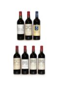 Assorted Bordeaux: Chateau Smith Haut Lafitte, 1998, one bottle and six various others (7)