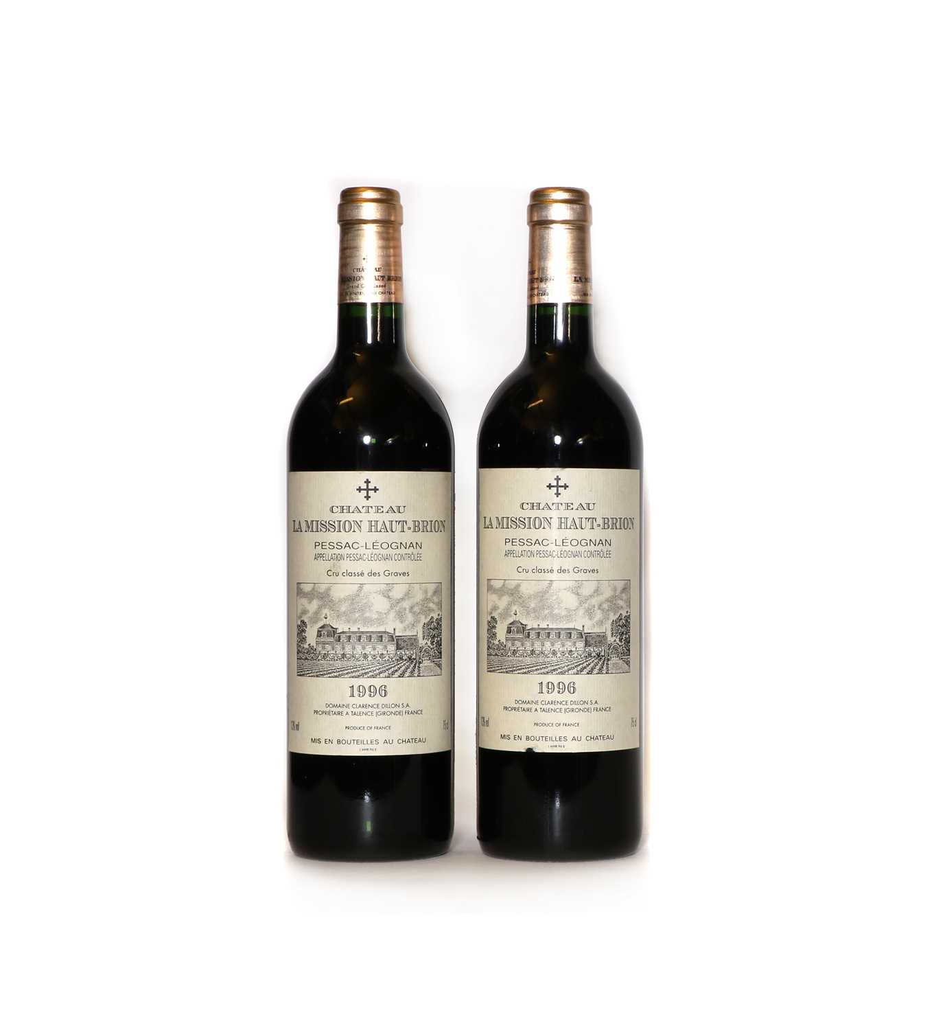 Chateau La Mission Haut Brion, Pessac Leognan Grand Cru Classe, 1996, (2)