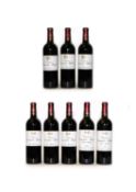 Chateau Sociando Mallet, Haut Medoc, 1996, 1999, 2003, 2005 and 2009, (8 in total)