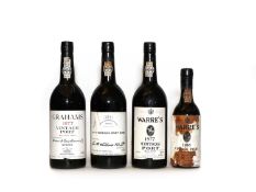 Assorted Port: Grahams, Vintage Port, 1977, one bottle and three variously sized others (4)