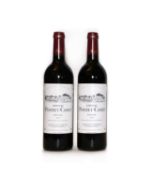 Chateau Pontet Canet, 5eme Cru Classe, Pauillac, 1996, (2)