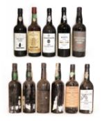 A collection of Vintage Port,