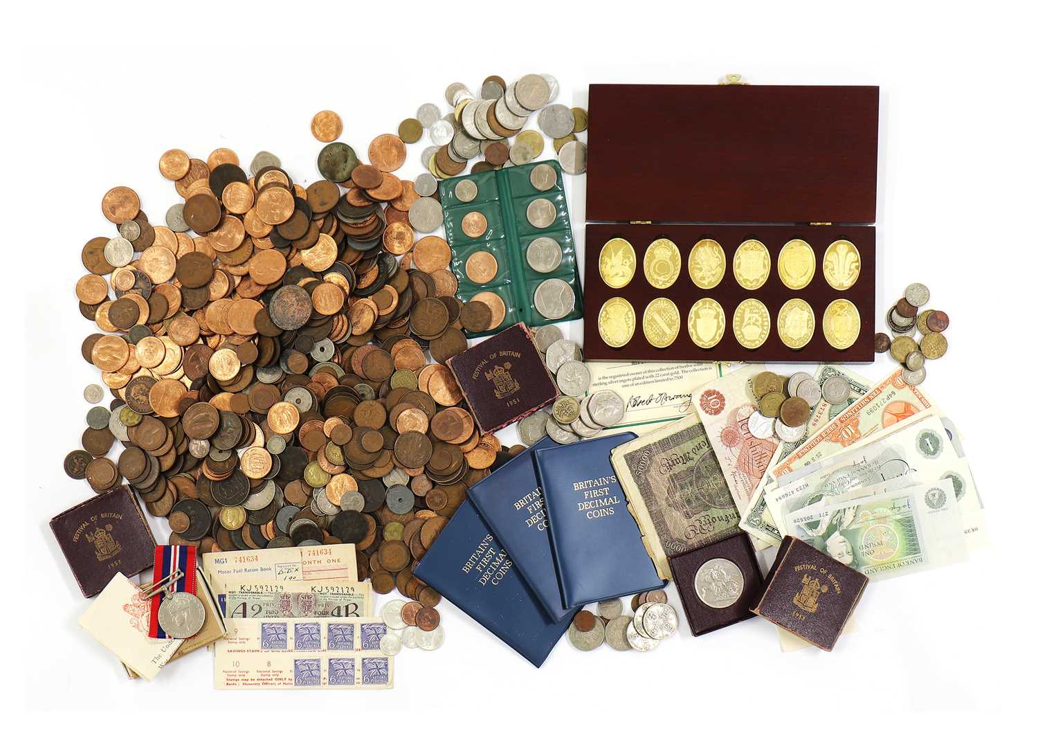Coins & Medals, Great Britain and World, - Image 3 of 3