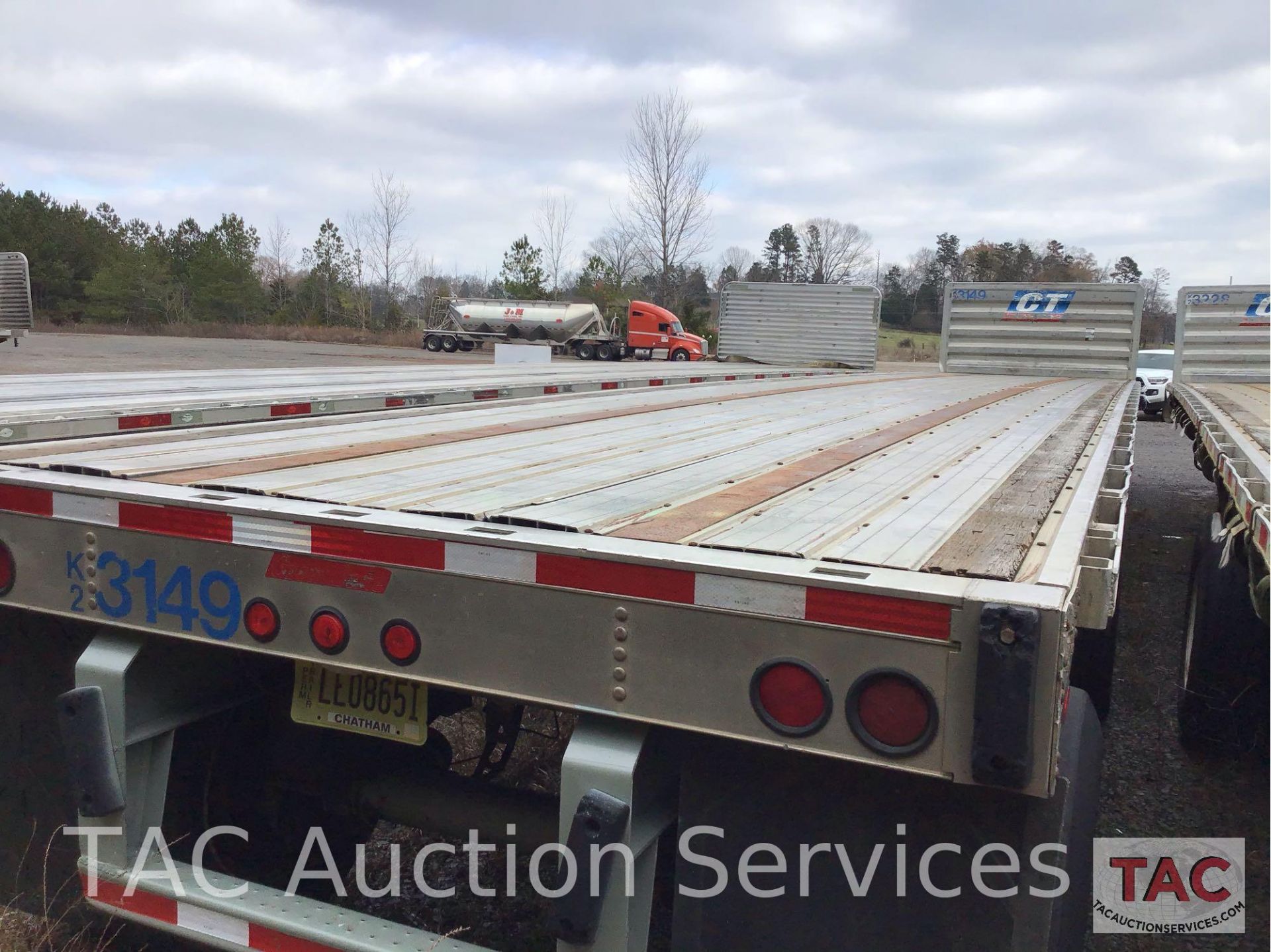 2006 Great Dane 53 Ft Flat Bed Trailer - Image 7 of 24