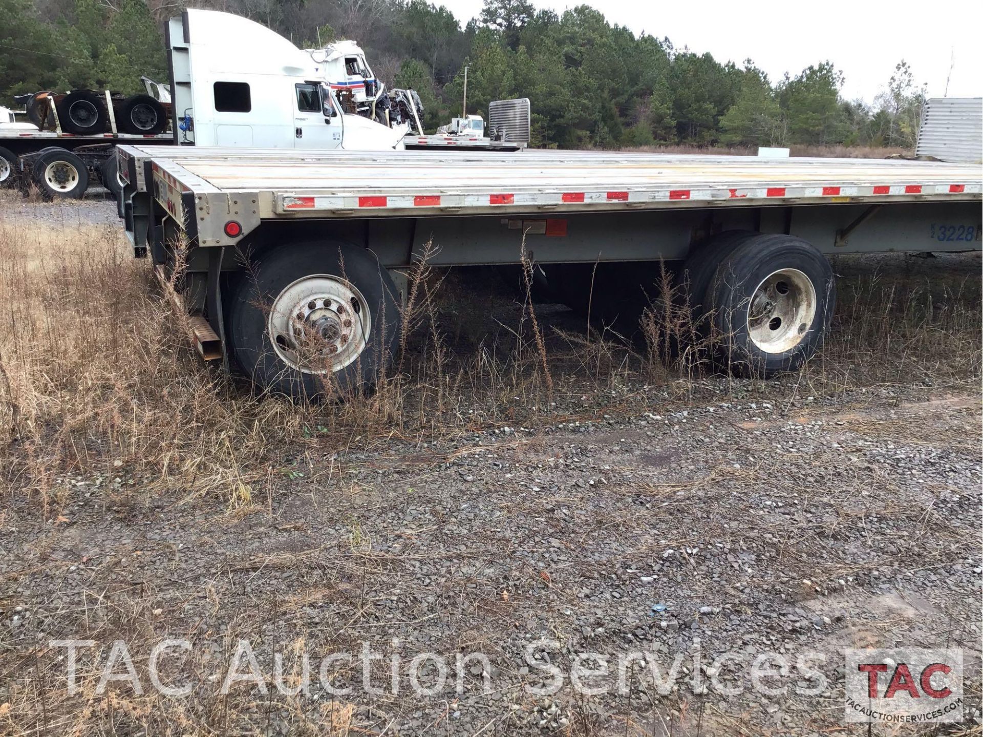 2007 Great Dane 53Ft Flatbed trailer - Image 9 of 19