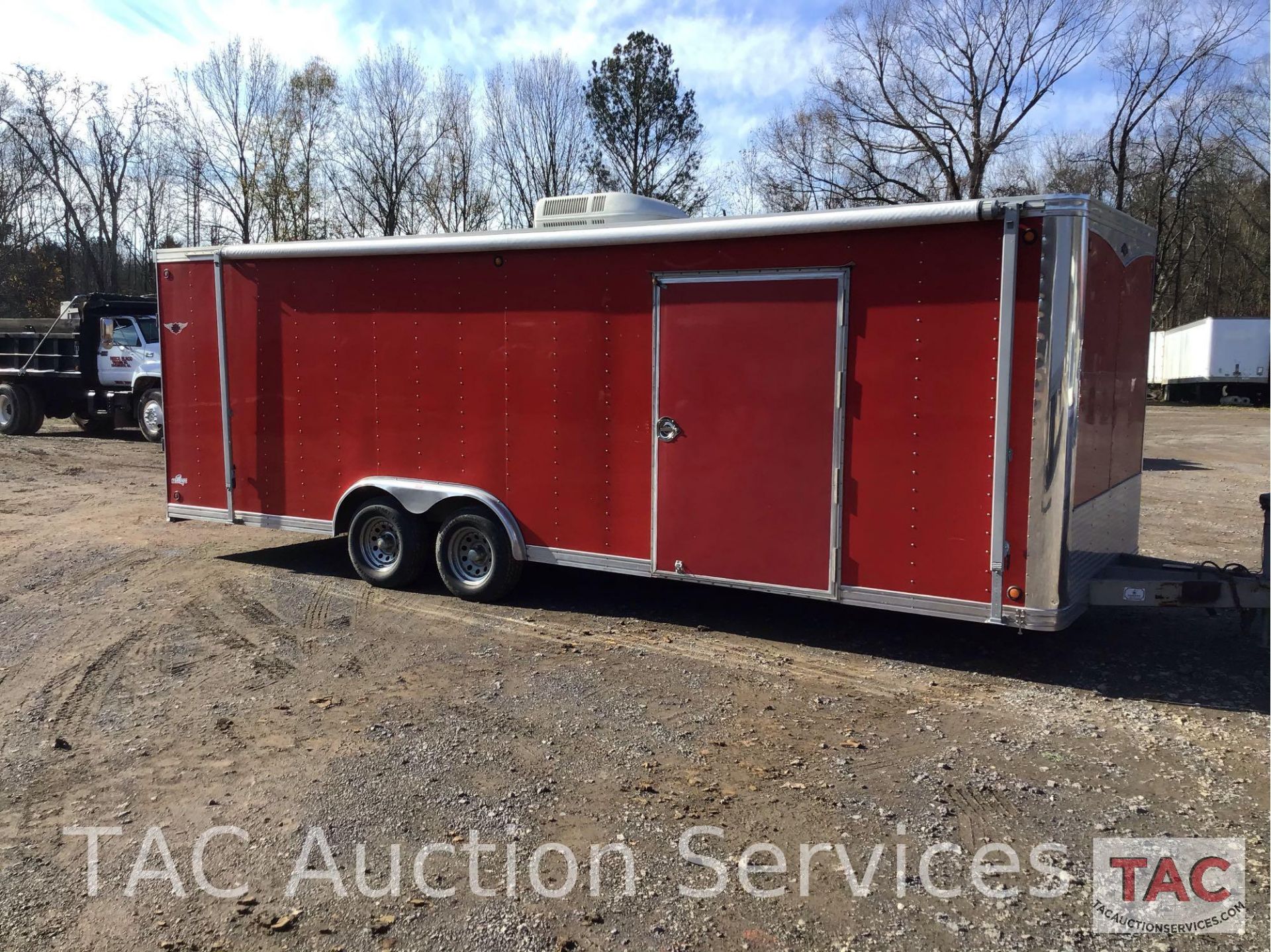 2000 28 Ft Tornado Storm Factory Built Car hauler - Image 3 of 23