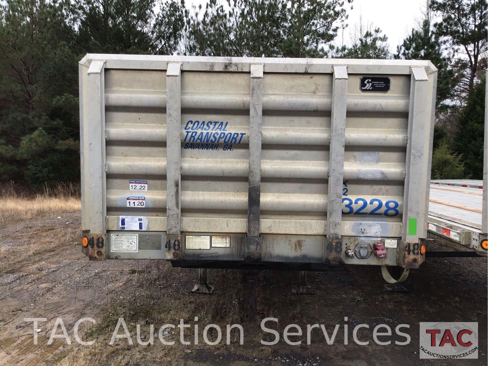 2007 Great Dane 53Ft Flatbed trailer - Image 4 of 19