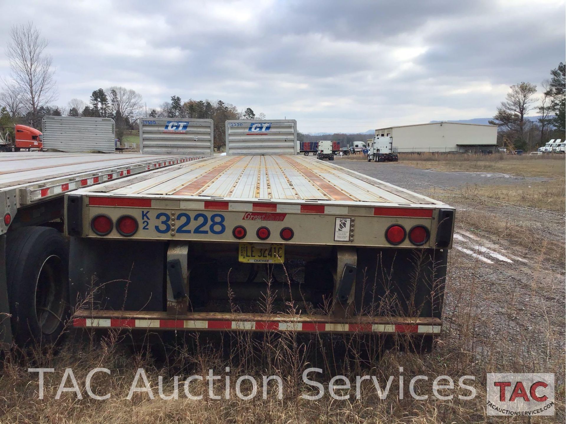 2007 Great Dane 53Ft Flatbed trailer - Image 3 of 19