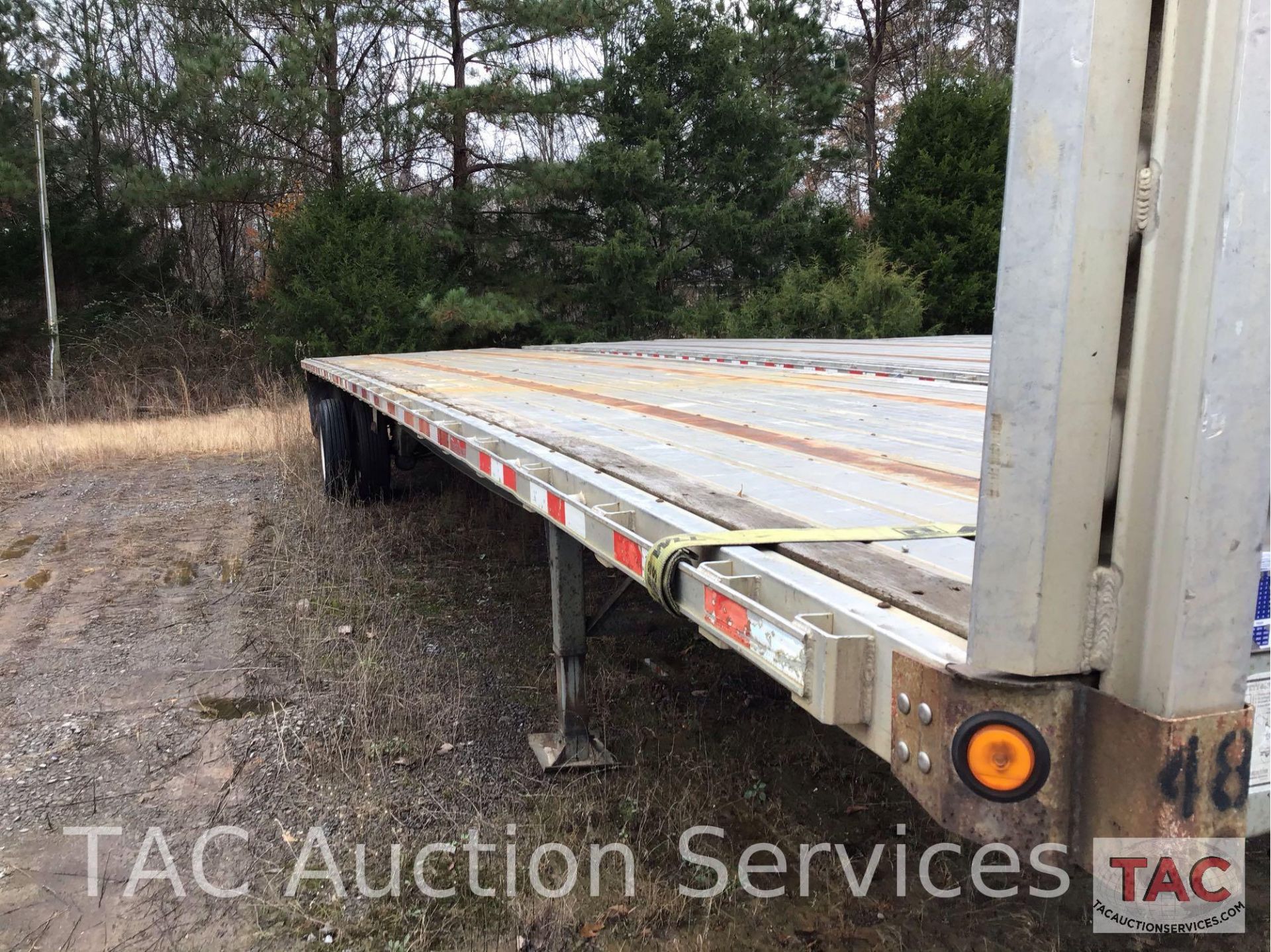 2007 Great Dane 53Ft Flatbed trailer - Image 6 of 19