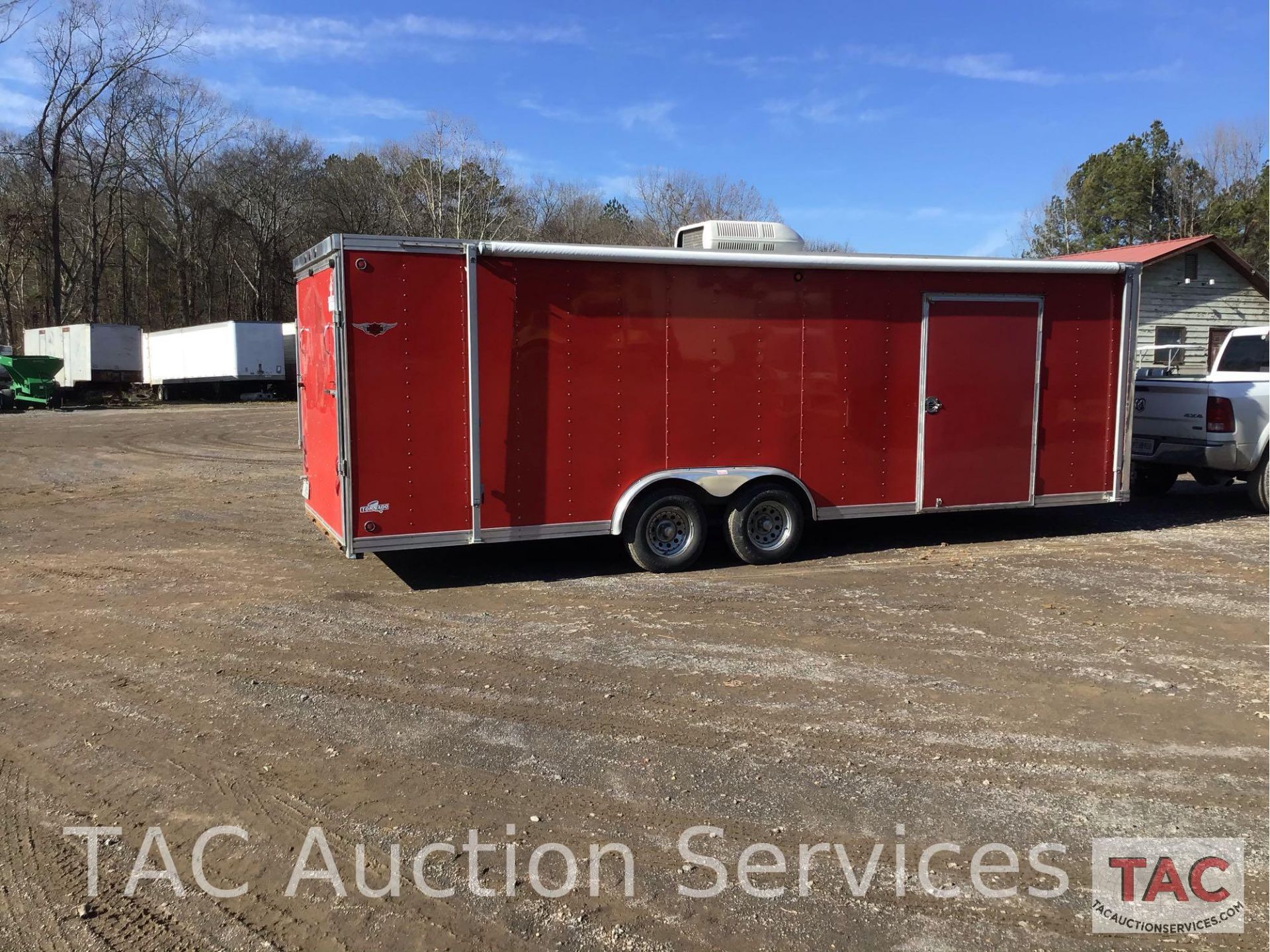 2000 28 Ft Tornado Storm Factory Built Car hauler - Image 2 of 23