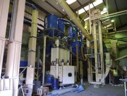 AVS ETS (EcoTre System)  Biomass Pelletising Plant (2008) & Hiller DA45-363 SB oil/water/solids separators / decanting centrifuges