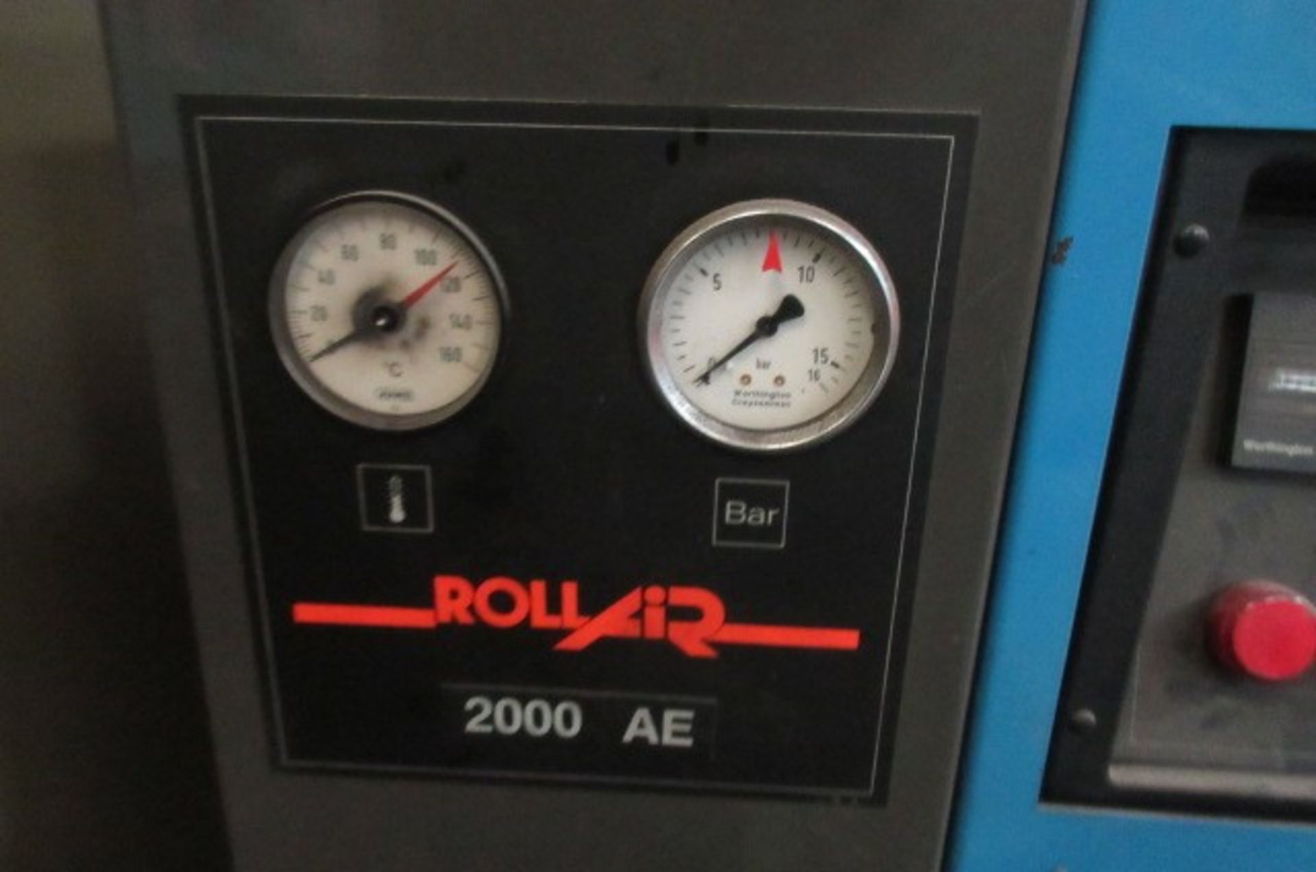 Rollair 2000AE air compressor - Image 4 of 4