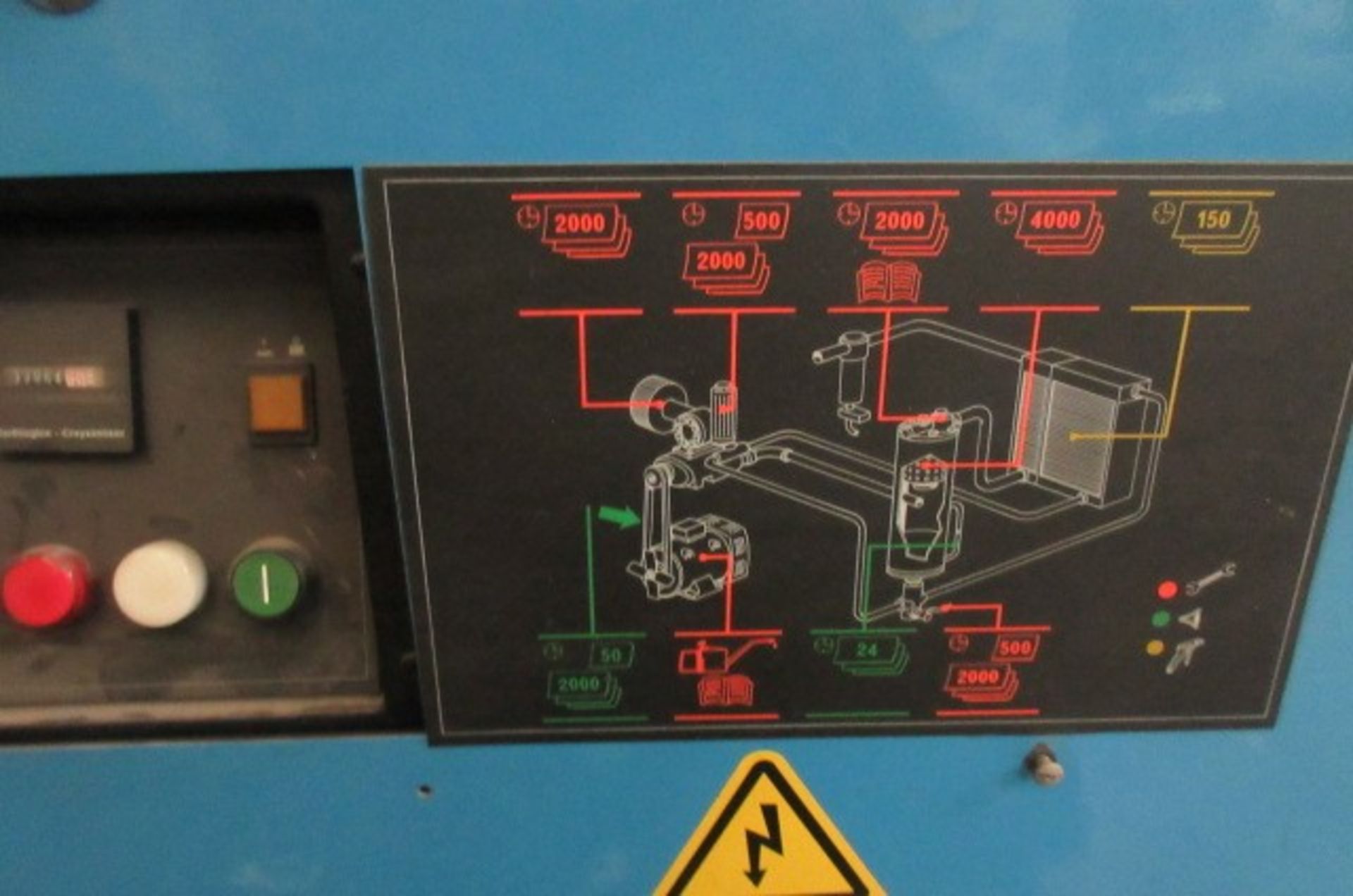 Rollair 2000AE air compressor - Image 2 of 4