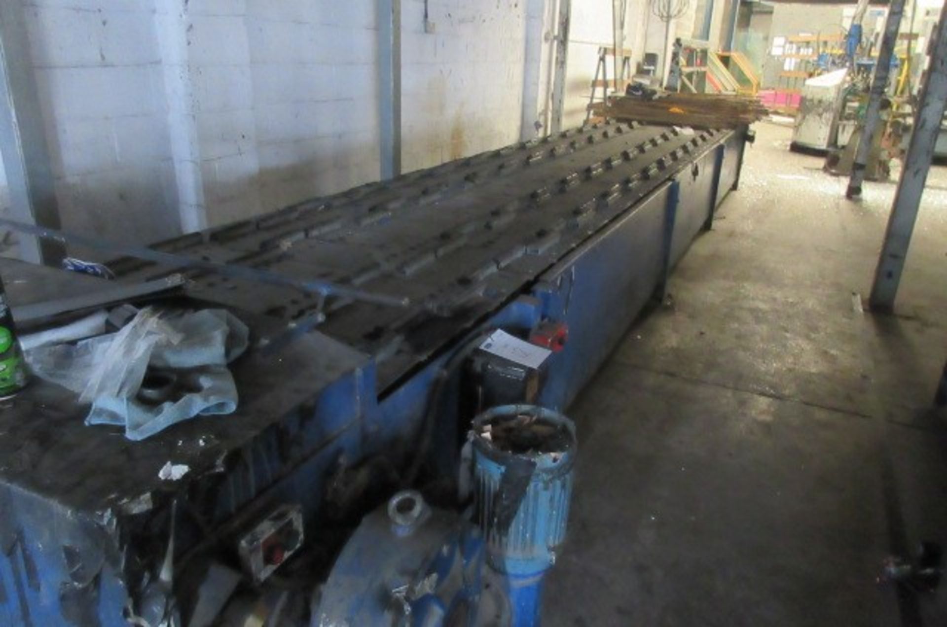 Assembly/drying conveyor 7.2m long x 1.1m wide. - Image 4 of 4