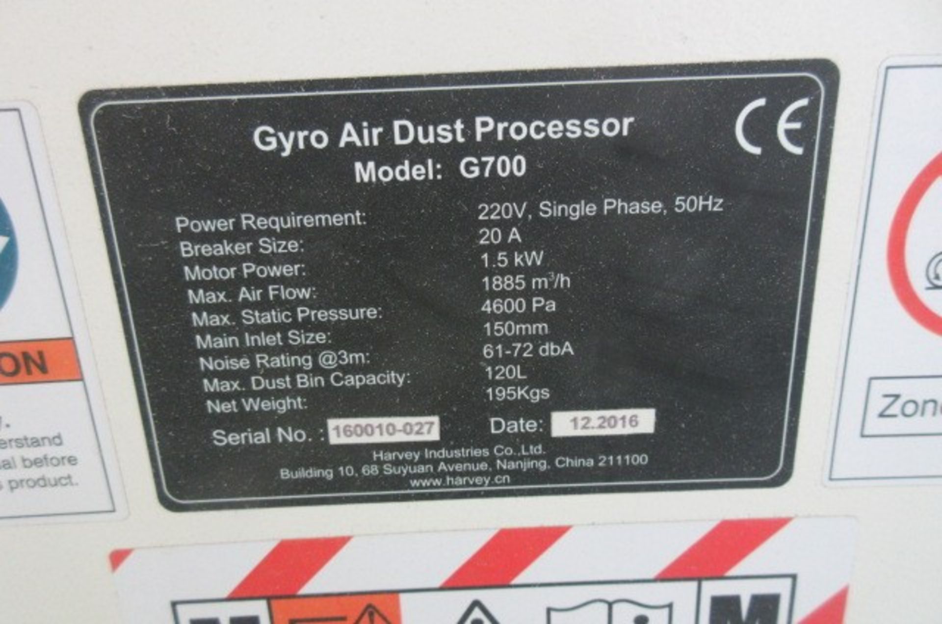 Gyro Air Dust Processor - Image 3 of 3